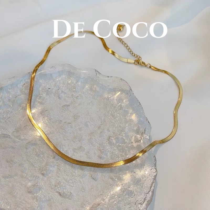 [KHÔNG ĐEN GI] Vòng cổ choker basic cao cấp Decoco