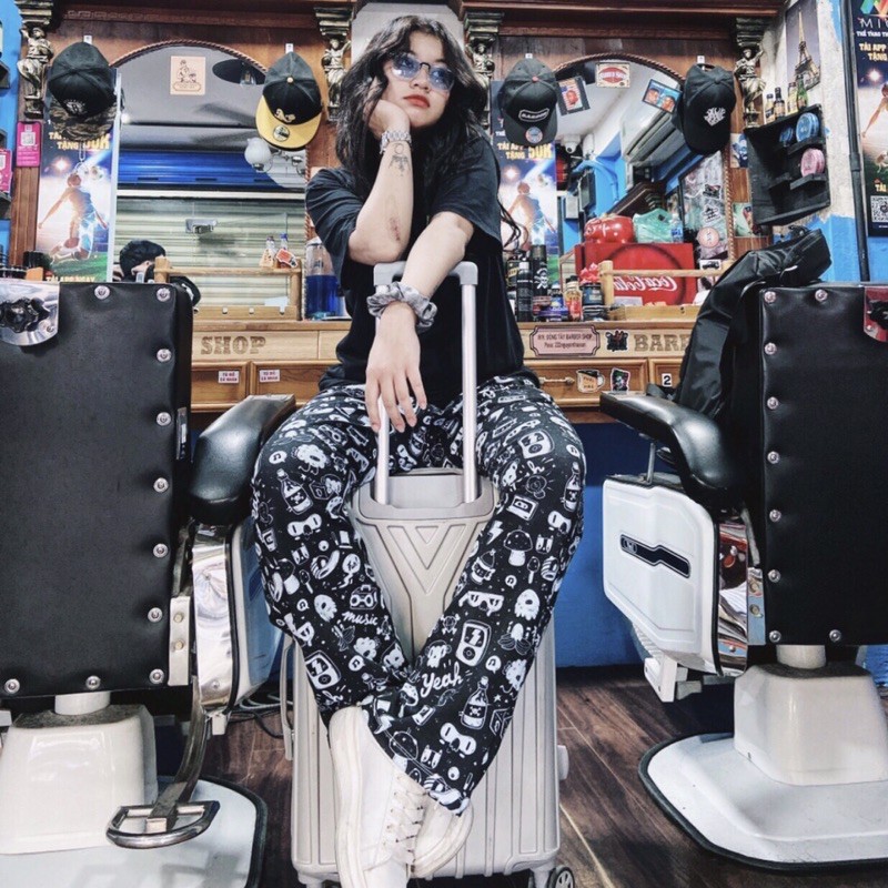 [STICKER PANTS] | Quần Hoạ Tiết | Yeah | made by Méow | BigBuy360 - bigbuy360.vn