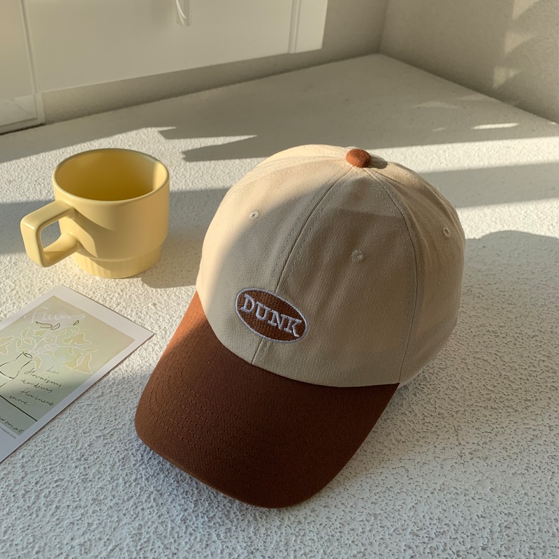 Nón Lưỡi Trai Màu Sắc Retro Thời Trang Hàn Quốc Cho Cặp Đôi