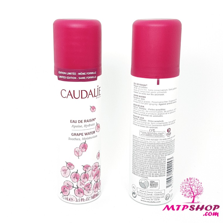 Xịt khoáng Caudalie Grape Water limited 75ml