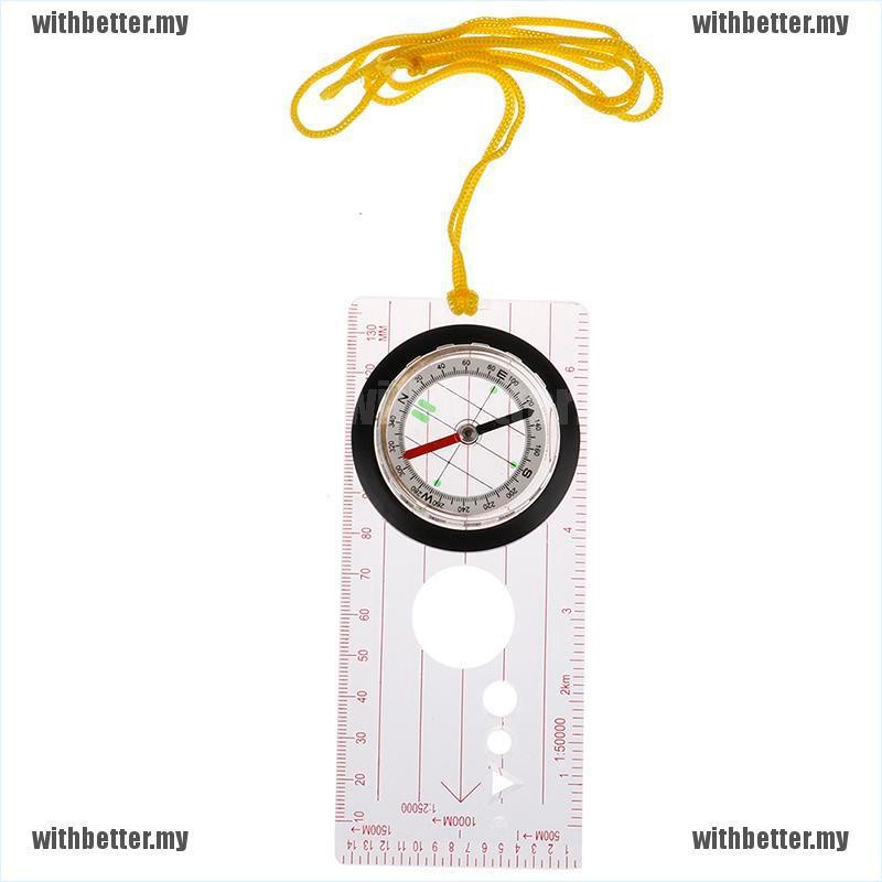 1 La Bàn Có Thước Đo Dùng Khi Đi Cắm Trại