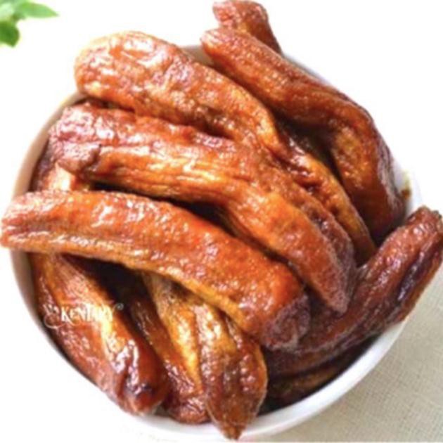 500g chuối sấy dẻo thơm ngon nguyên trái không vỏ