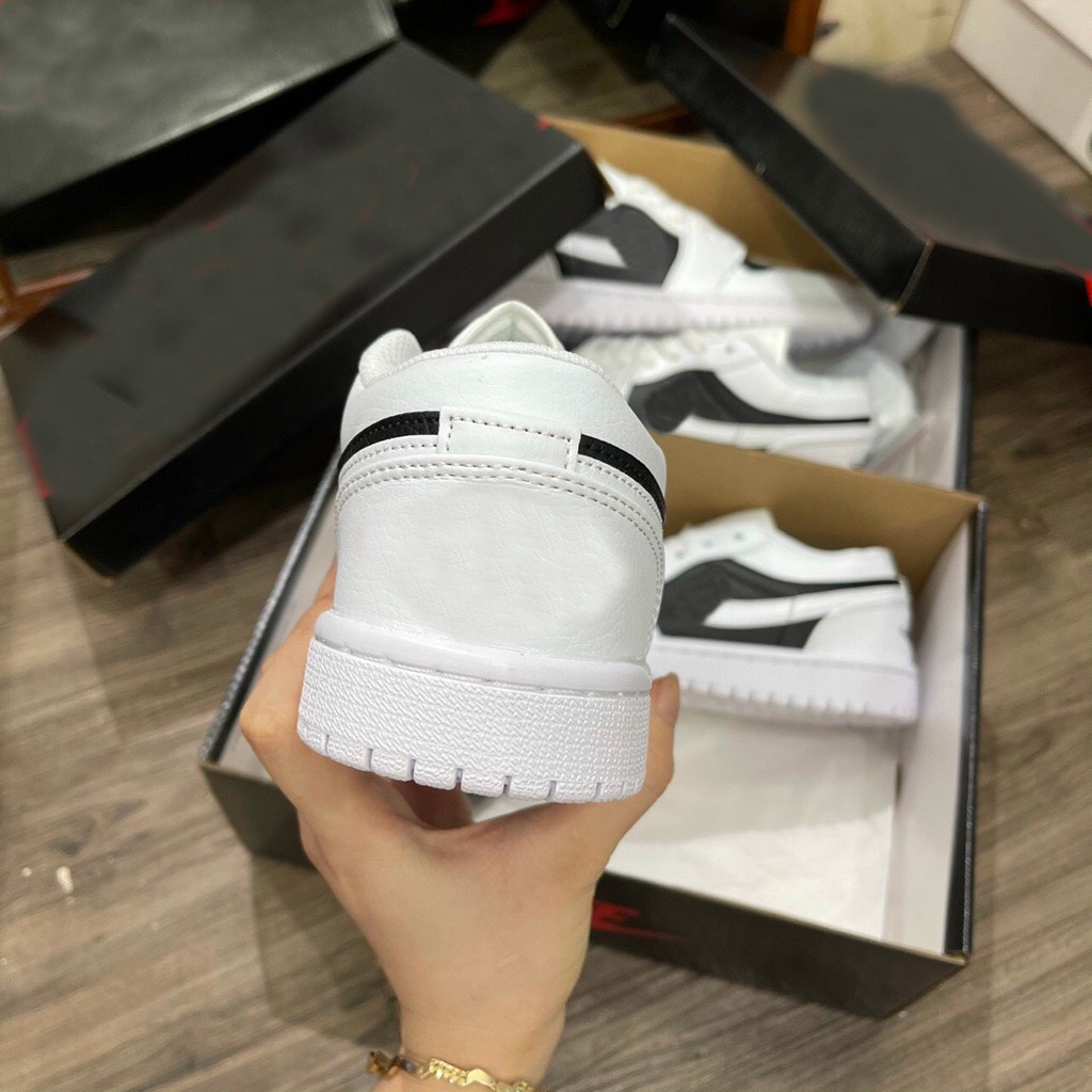 Giày Sneakers Low phối màu White black mã 224