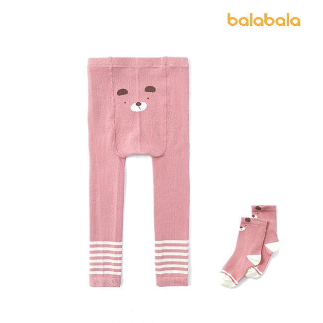 (0-4 tuổi) Set quần tất bé gái hãng BALABALA 277232024010418