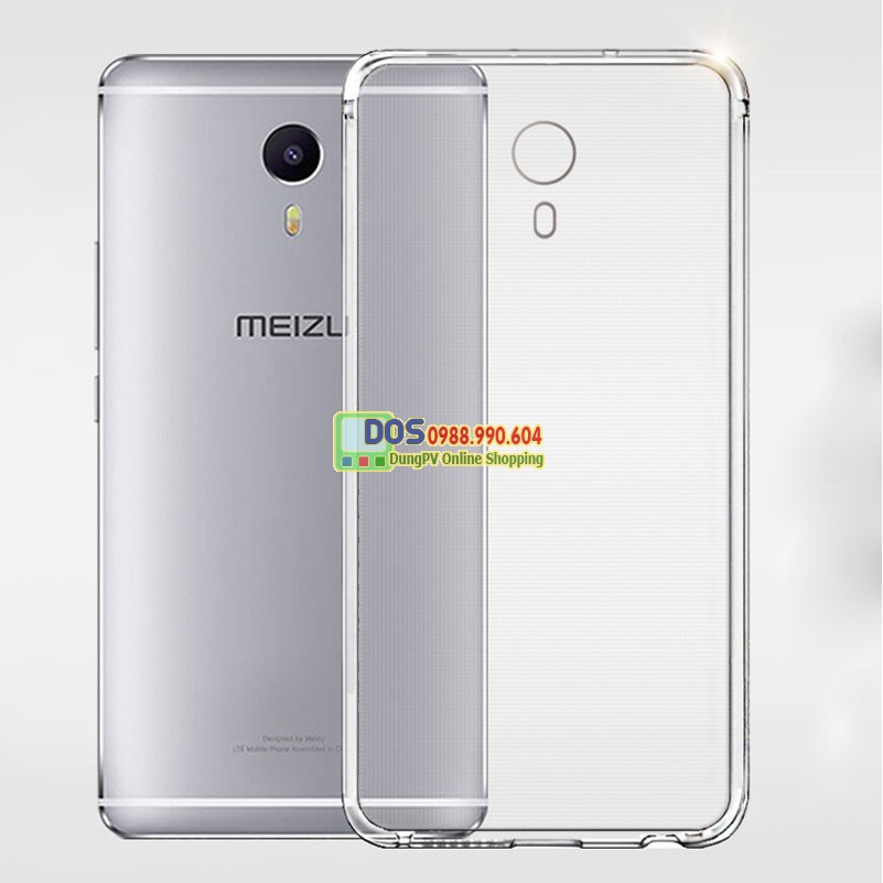 Ốp lưng Meizu M3 Max silicone trong suốt
