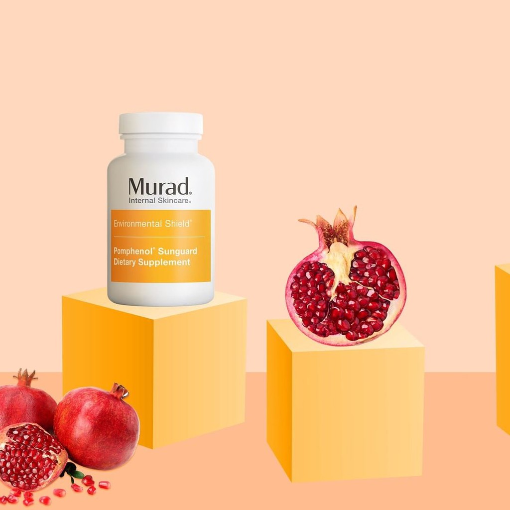 [MUA 1 TẶNG 1] Viên Uống Chống Nắng Nội Sinh Murad Pomphenol Sunguard Dietary Supplement murad