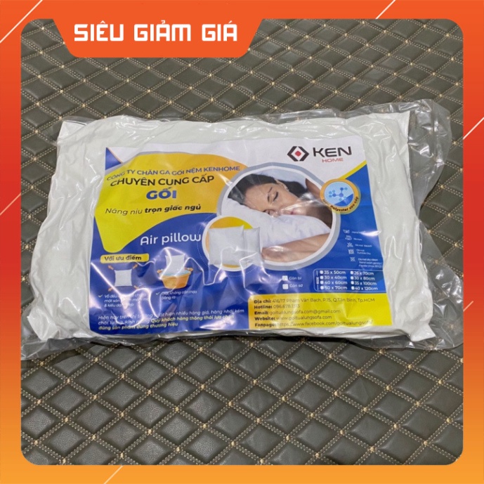 Ruột gối hơi cao cấp 40x60cm,50x70cm, 45x65cm, ruột gối vuông 45x45cm  kenhome giá rẻ tận xưởng