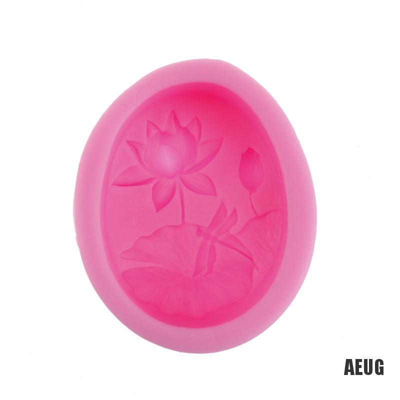 Khuôn silicone làm bánh hình hoa sen cao cấp tiện dụng