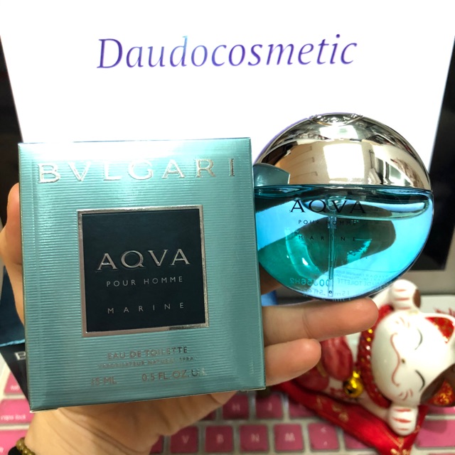 [ mini ] Nước hoa Bvlgari Aqva Marine Pour Homme EDT 15ml