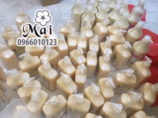 (Tặng tinh dầu + Mũ ủ) Gội xả Ringo 750ml