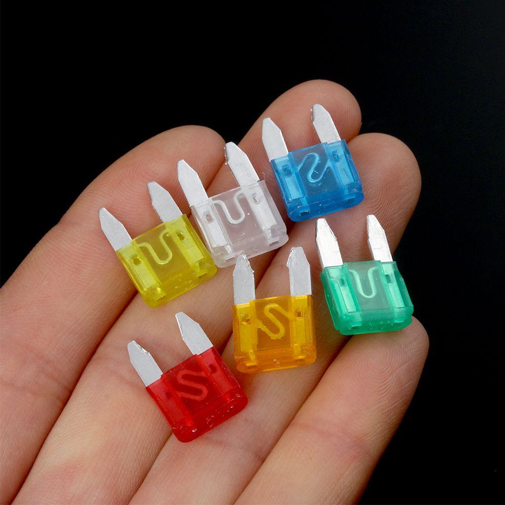 Set 1 120 Cầu Chì Lưỡi Dao Mini 2-30A Chuyên Dụng Cho Xe Hơi
