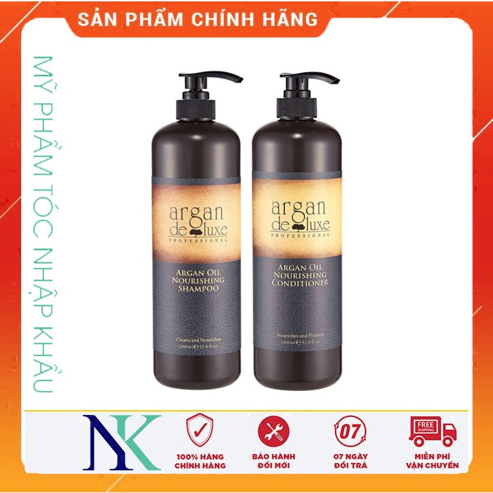 DẦU GỘI XÃ PHỤC HỒI DƯỠNG ẨM ARGAN DELUXE NOURISHING 1000ML