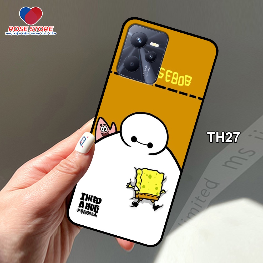 Ốp lưng Realme C35 in hình bearick dễ thương đáng yêu - giá rẻ