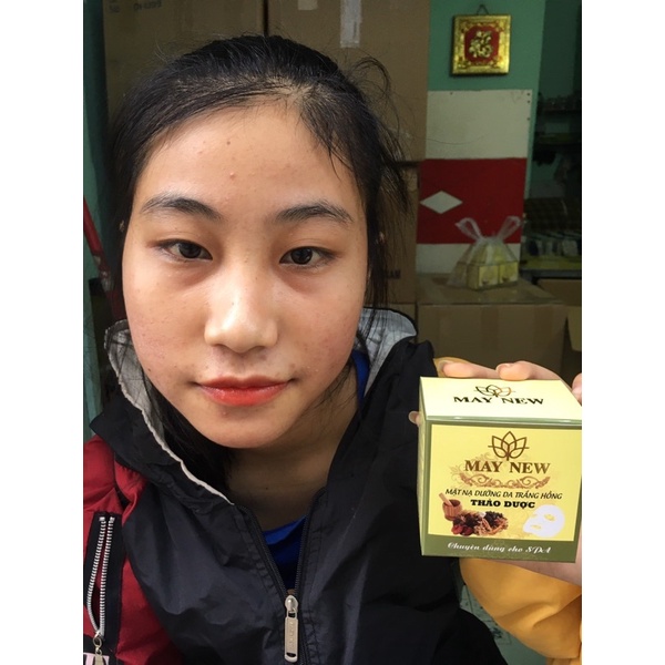 Serum thảo dược mụn may new tái tạo da