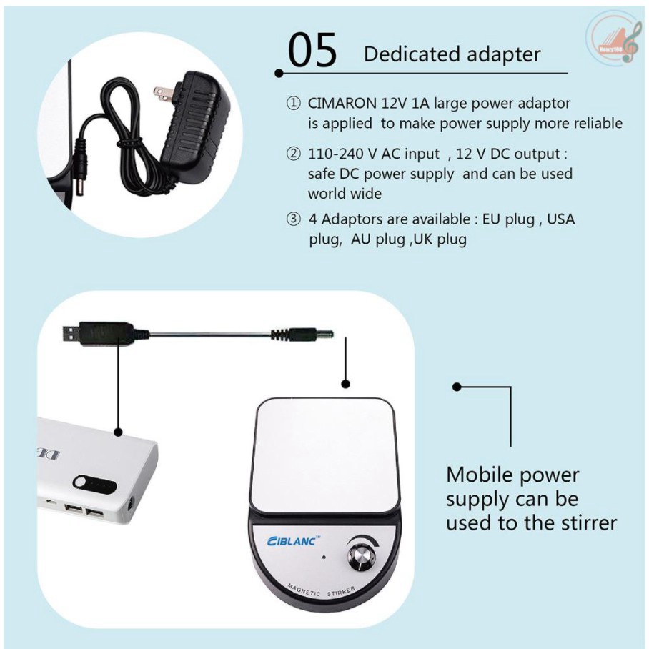 Máy khuấy Từ Tự Động Magnetic Stirrer chỉnh tốc độ CE FC - eurooutlet