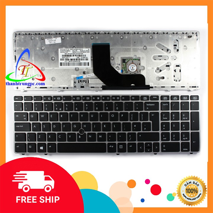 Bàn phím Laptop HP Elitebook 8560p 8570