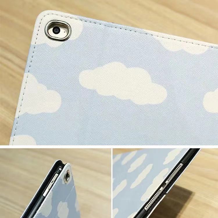 Tablet Case For Ipad Pro 11Inch Cut Cartoon Bob Dog Pattern Leather Cover ipad mini 1 2 3 4 5 ipad  Air 2017 2018 New  9.7 Inch Air3 4 10.5Inch