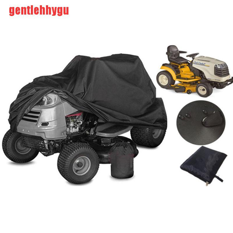 [gentlehhygu]Lawn Mower Cover Waterproof Oxford Cloth Lawn Mower Cover