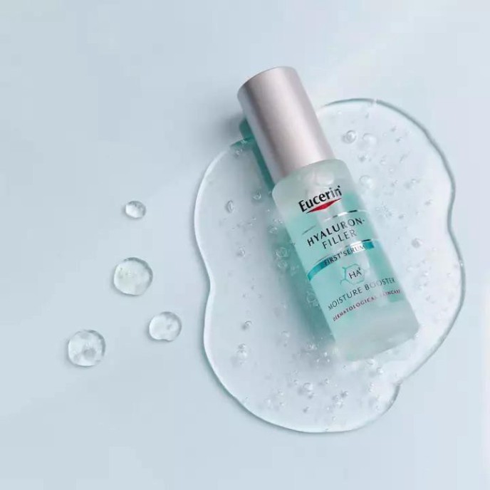 [CHÍNH HÃNG] Combo Eucerin tinh chất cấp ẩm Hyaluron-Filler Moisture Booster &amp; xịt khoáng cấp ẩm Hyaluron Mist Spray 150