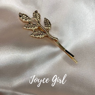Kẹp cài tóc trang sức nữ cổ điển phong cách Hàn Quốc chiếc lá Joyce Girl Jewe001