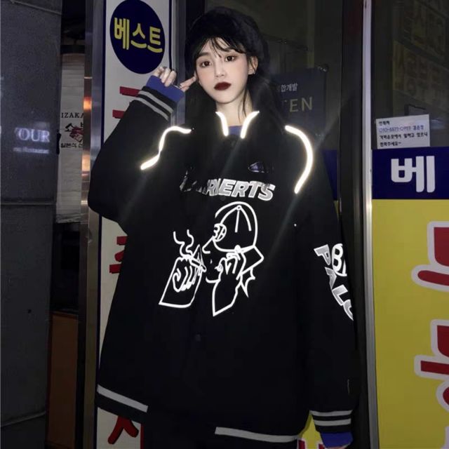 ⚡[ORDER] BOMBER JACKET QUẢNG CHÂU PHẢN QUANG🌵