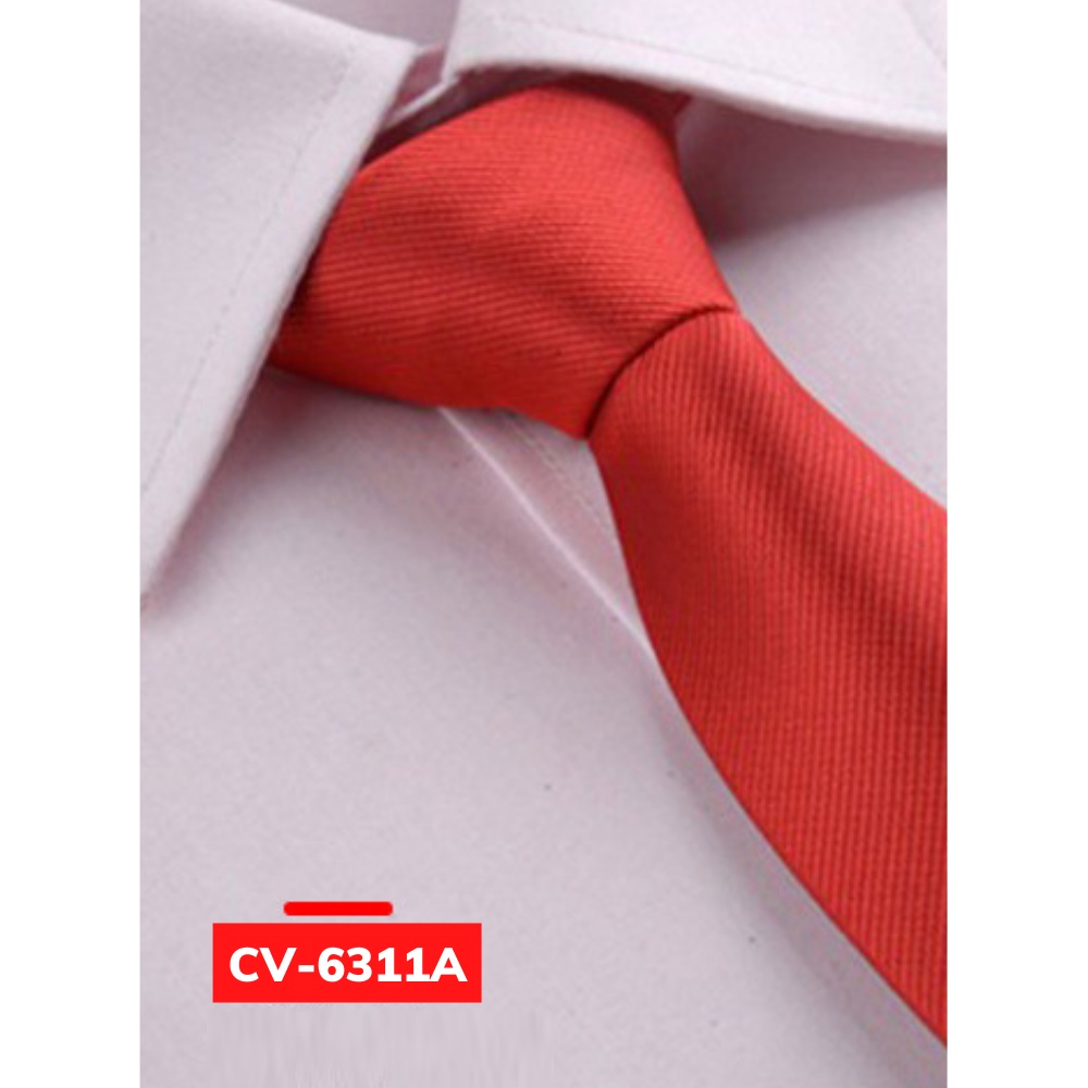 Cà vạt 6cm thắt sẵn cao cấp phong cách Hàn Quốc, Cavat MC, Cravat chú rể, Calavat dự tiệc, Cravat chụp ảnh CV-6311