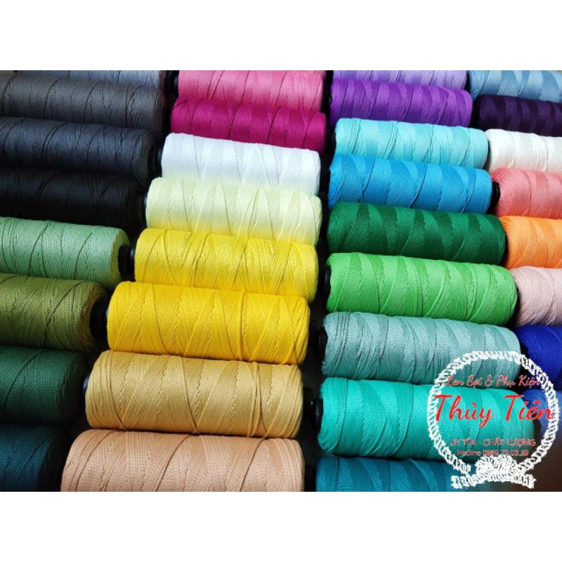 [💥BÁN CHẠY💥] Sợi Dệt Cotton Craft Yarn Trơn Màu 41-60