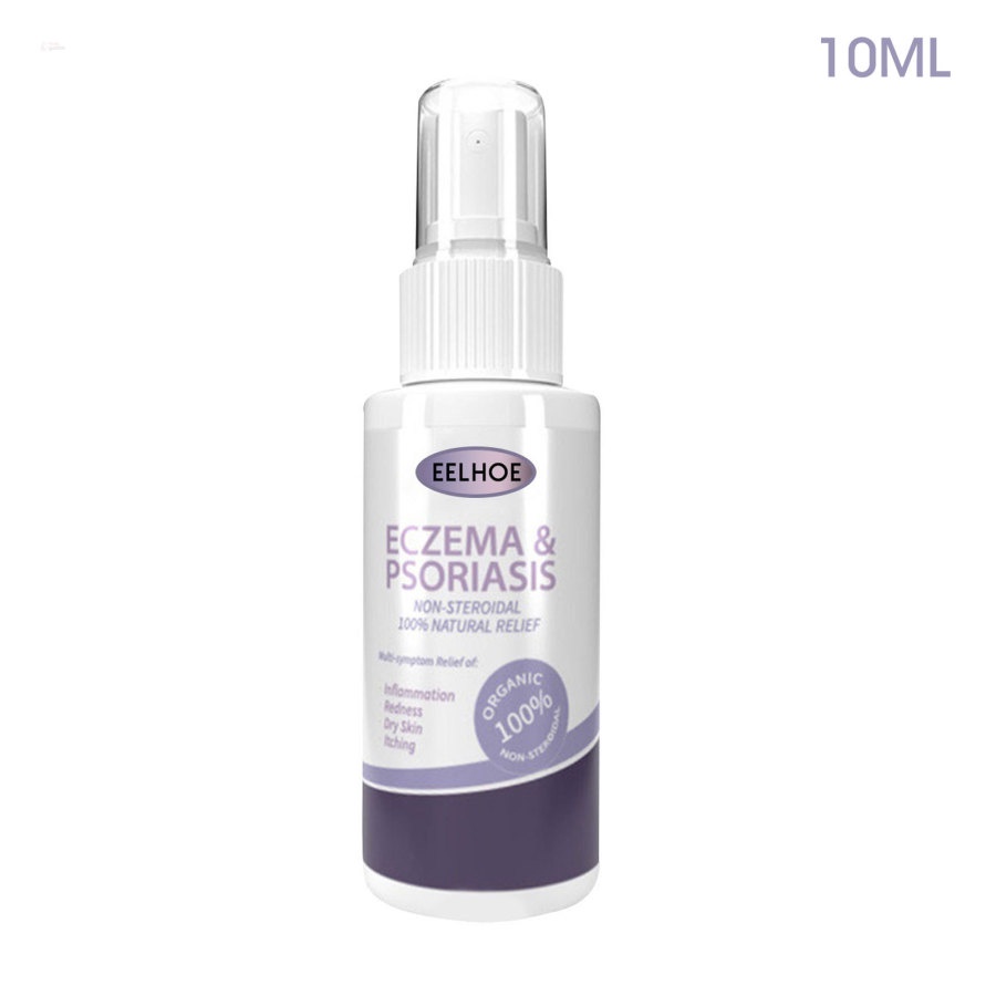 Kem Chiết Xuất 100% Tự Nhiên Giúp Giảm Đau Chàm Trên Da &amp; Bình Xịt Hỗ Trợ Giảm Bệnh Vẩy Nến Hiệu Quả Mạnh