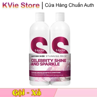 Bộ Gội Xả Tigi Trắng Chính Hãng Tigi S Factor Diamond Dreams Shampo & Conditoner - Celebrity Shine And Sparkle