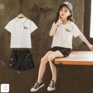 Đồ bộ cộc tay bigsize cho bé gái (3 - 12 tuổi)  ☑️ thời trang bé gái 12 tuổi☑️ bộ đồ bé gái size đại 25kg, 30kg, 35kg, 4