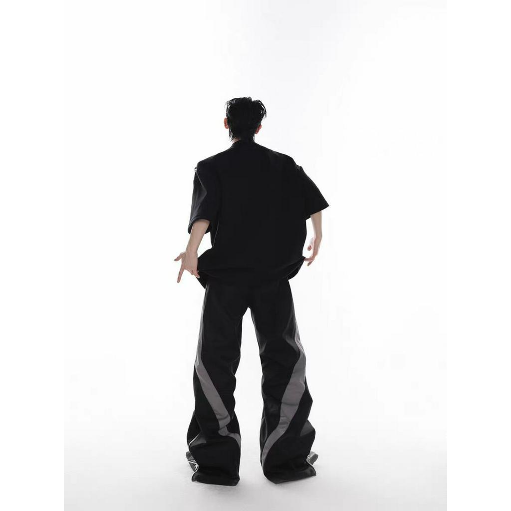 Áo Thun cotton Tay Ngắn 320g Thời Trang Đường Phố Mỹ Cho Nam Nữ