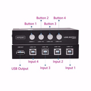 Bộ chia máy in 1 ra 2 cổng usb, 1 ra 4 cổng usb