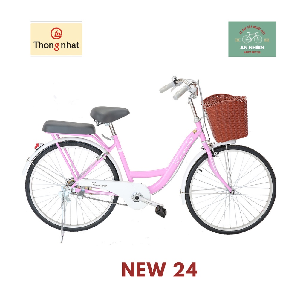 Xe đạp nữ Thống nhất - Xe dáng NEW 24" & 26"