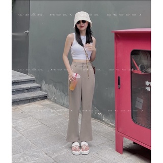 Quần Loe ( Mẫu mặc nâu nhạt)