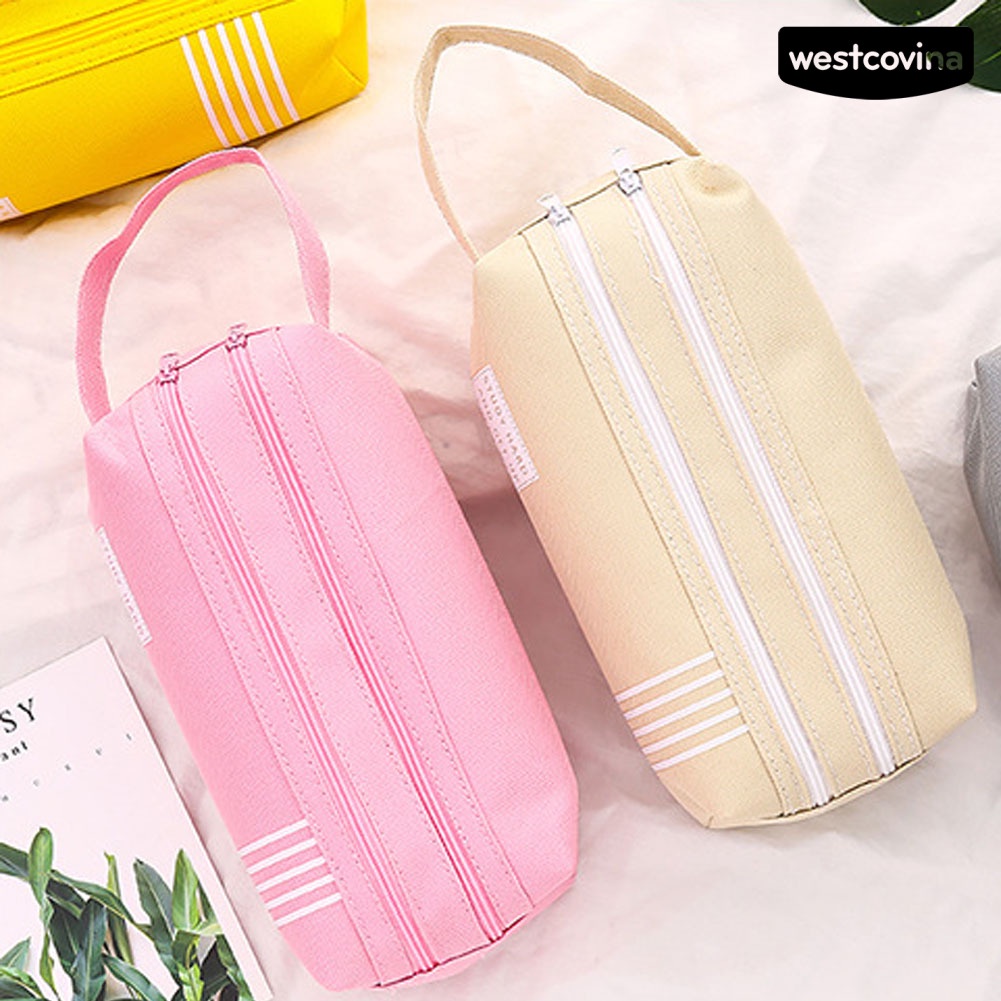 [Hot]✍Túi Đựng Bút Bằng Vải Oxford Nhiều Ngăn Tiện Dụng