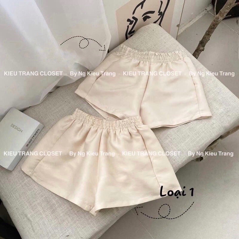 Quần Short Tacta Phồng Chất Hàn Cao Cấp Siêu Tôn Dáng Ảnh Video Shop Tự Quay