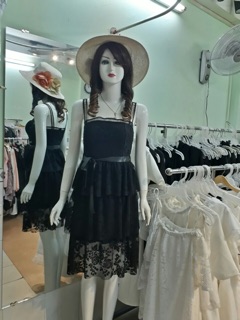 AYAME - ĐẦM 2 DÂY REN