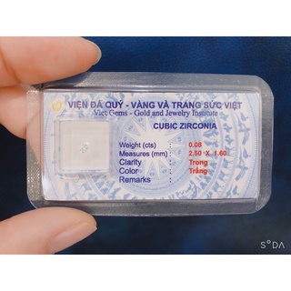 đá gắn răng , kim cương nhân tạo