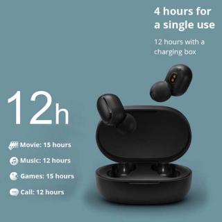 【NEW Original】 Redmi AirDots TWS Mi True Bluetooth Wireless EarBuds Basic Earphones Bluetooth 5.0 earbuds (READY STOCK)
