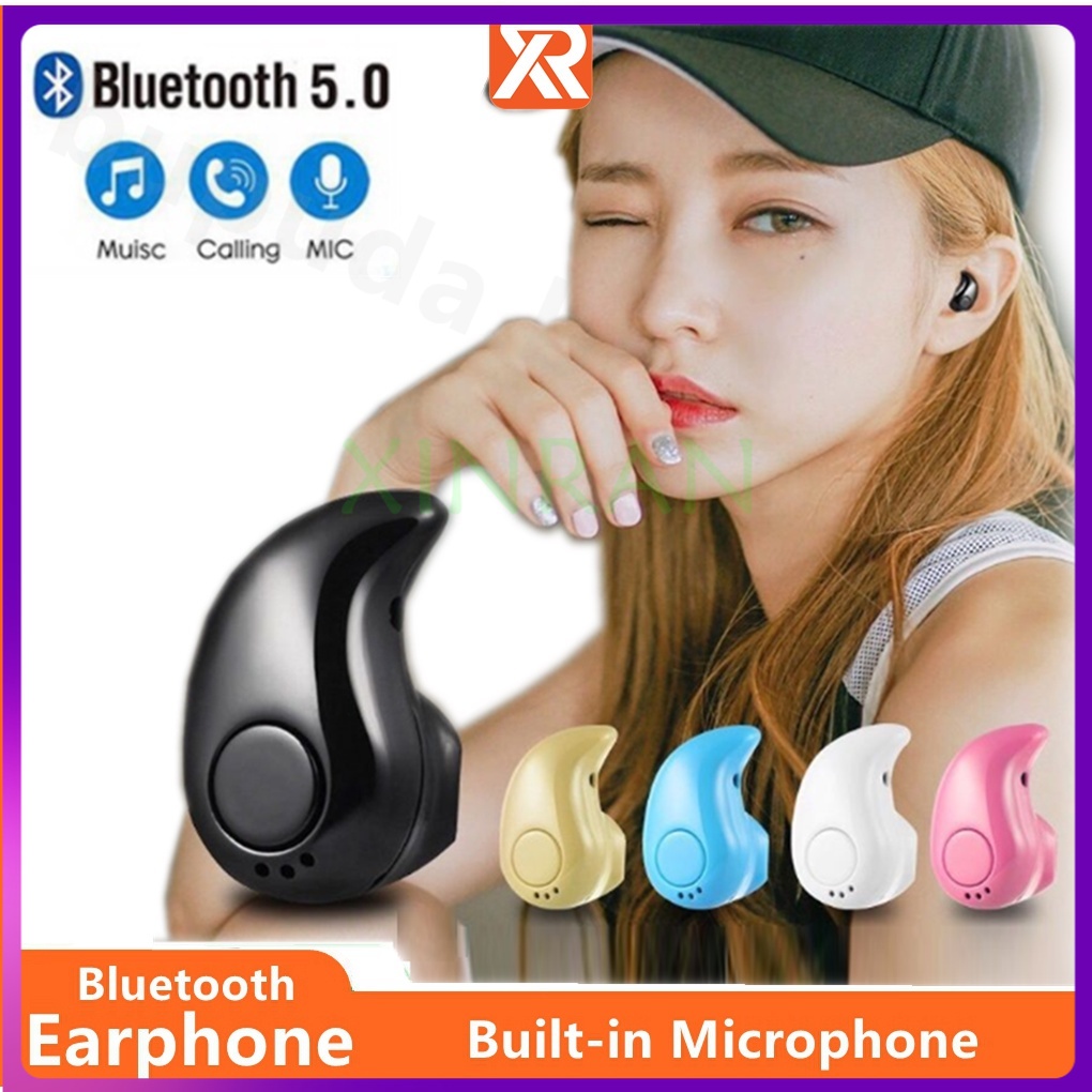 Tai Nghe Nhét Tai Không Dây Bluetooth Mini XINRAN COD S530 Có Micro Rảnh Tay Cho Mọi Loại Tai Nghe