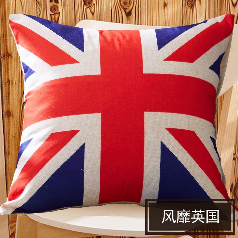 1 Gối Đệm sofa In Hình Thú Hoạt Hình Cát Nhám Trang Trí Nhà Cửa / Xe Hơi