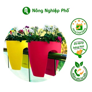 ẨN - CHẬU KẸP LAN CAN TRỒNG HOA KIỂNG G017 NHIỀU MÀU