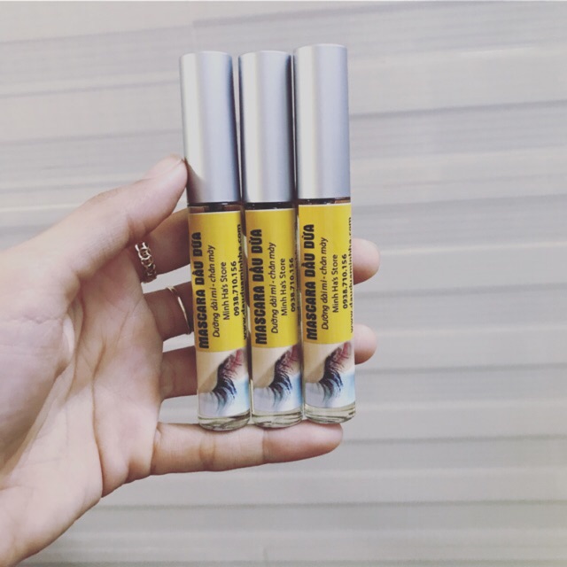 Mascara Dầu Dừa dưỡng dài mi: 40K