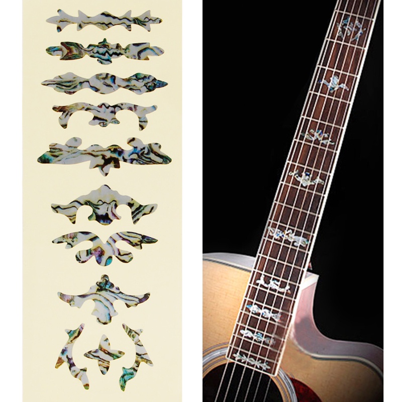 Miếng Dán Mỏng Dùng Trang Trí Đàn Guitar Điện / Acoustic DIY