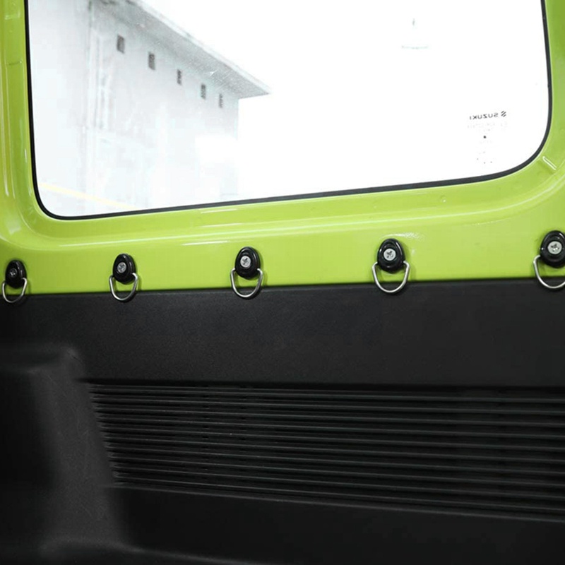 10-pack Metal Tie-Down Neo khóa D-Ring cho Suzuki Jimny JB64 JB74W 2019 2020 2021 Khu vực chở hàng thân cây