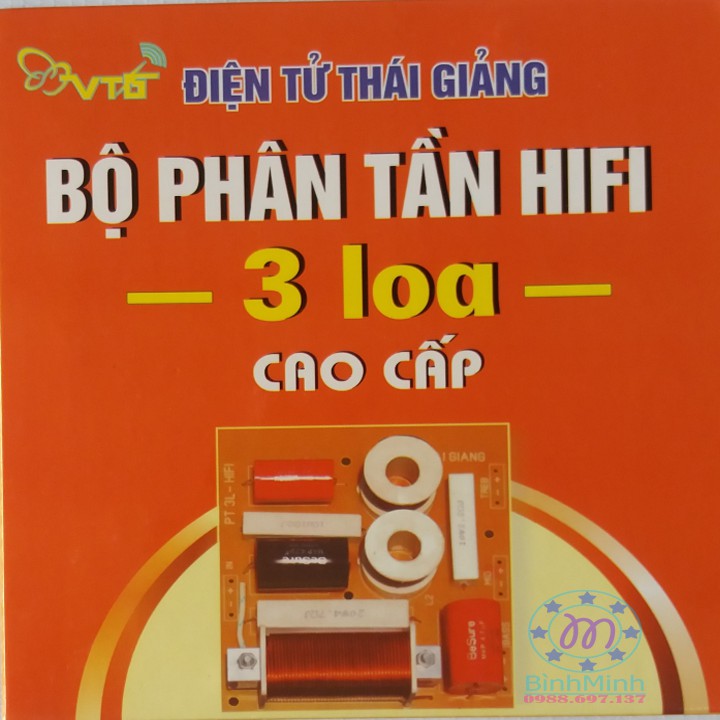 Mạch phân tần HIFI 3 loa - mạch phân tần 3 loa cao cấp