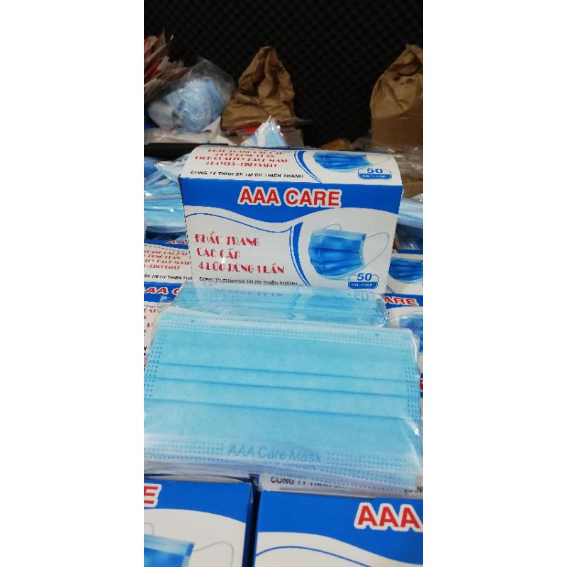 [50 cái]Khẩu trang 4lớp