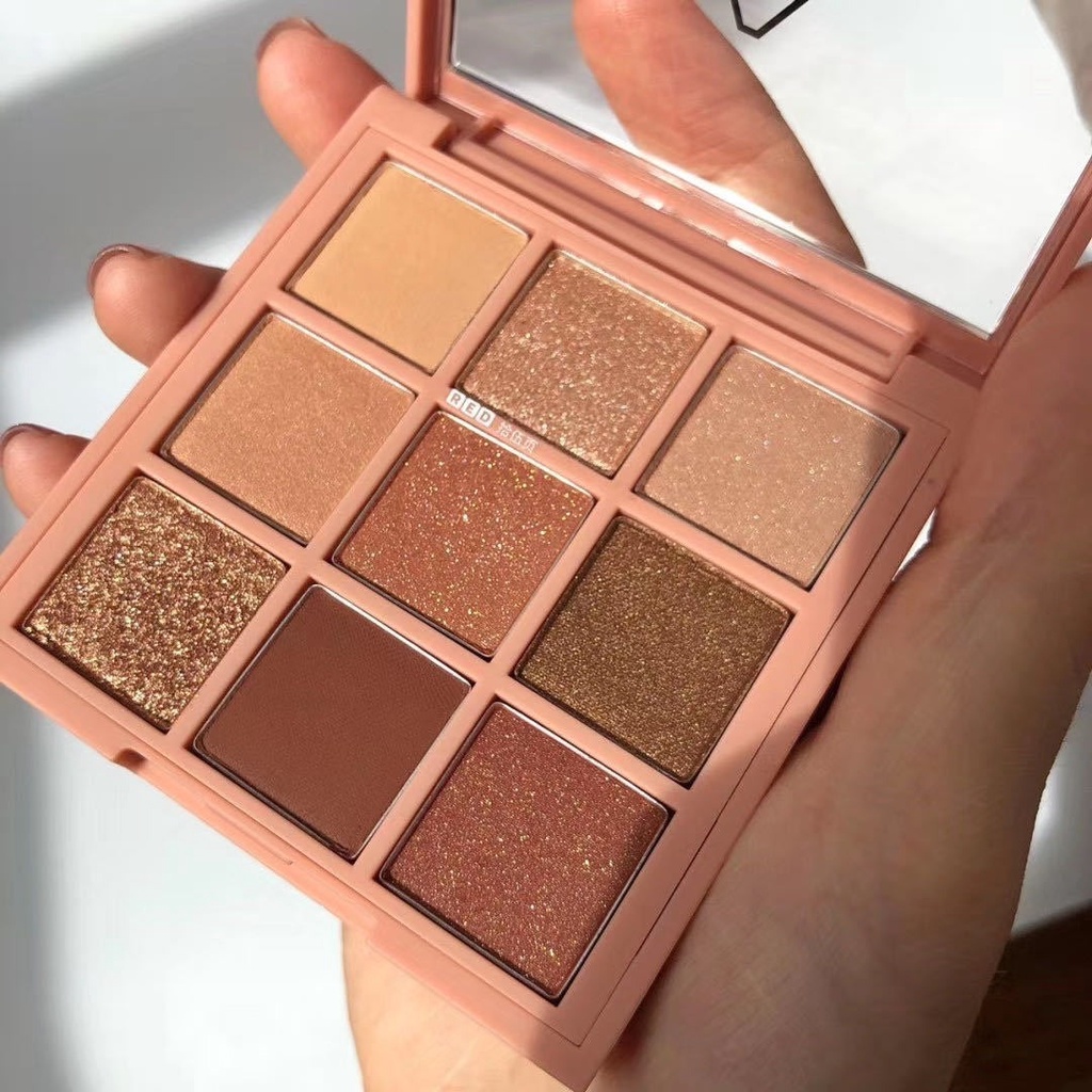 [Hàng mới về] Bảng phấn mắt màu lì ánh ngọc trai thời trang