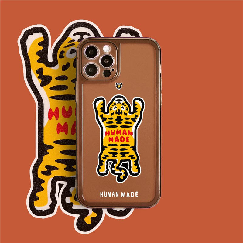 Fun Ducks Tiger Polar Bear Case IPhone 7 8 Plus SE 2020 Animal World  Premium color Transparent Soft Cover IPhone 12 Pro Max 12Mini Trend Lens protection Casing IPhone 11 Pro Max X XR XS