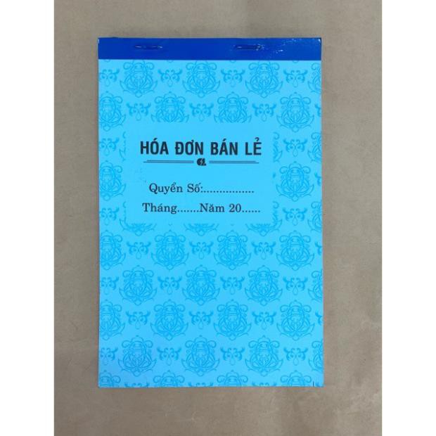 Hoá đơn bán lẻ 2 liên  50 bộ 100 tờ
